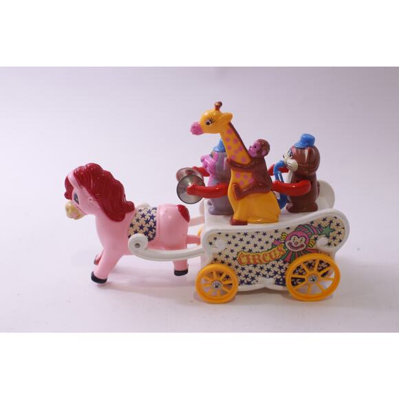1980s, Circus, Wind-Up, Sound, Small, Activity Toy, Vintage, - Picture 2 of 3